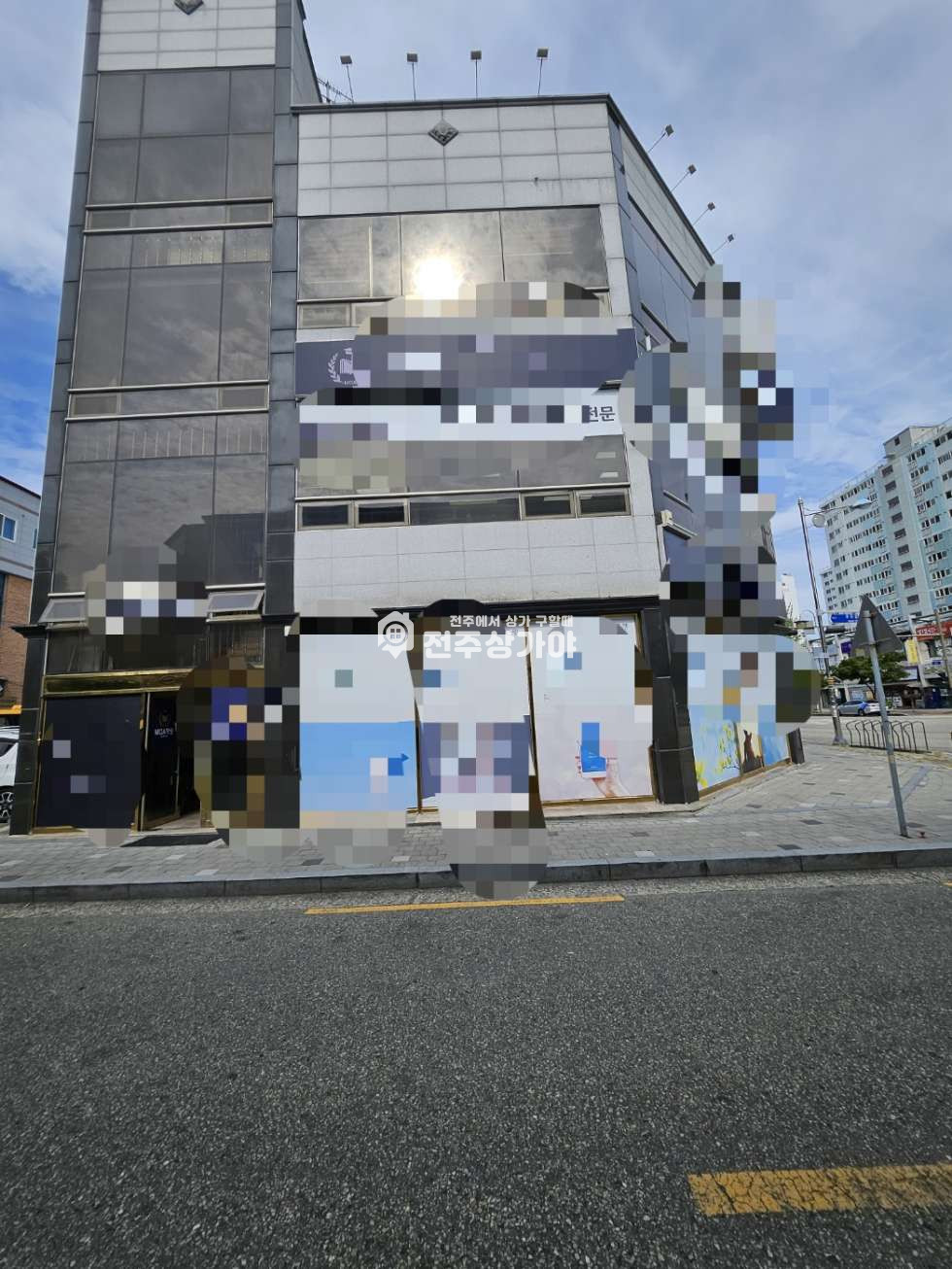 전북 전주완산구 효자동2가 효자휴먼시아 1단지아파트 맞은편 대로변 3층상가 통매매 매매 매물번호 11772 사진 2